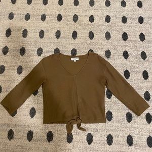 Madewell long sleeve tops